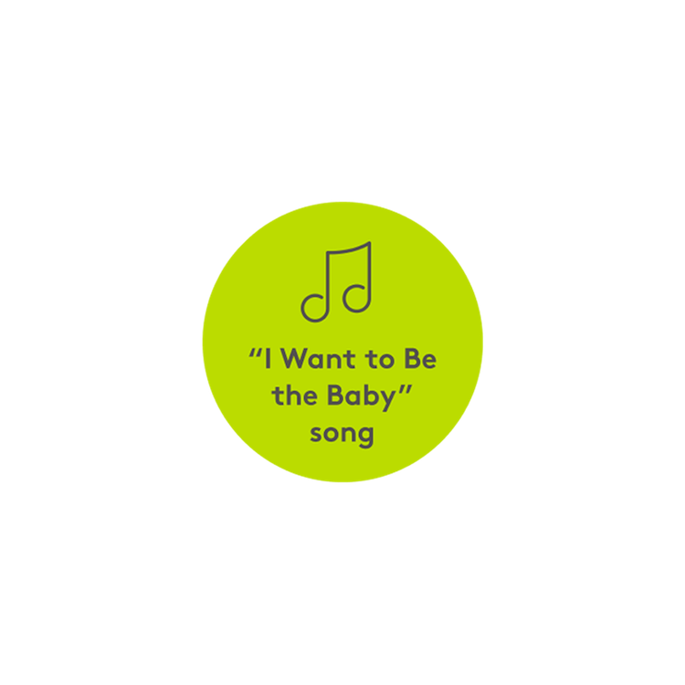 i want to be the baby song icon