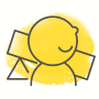 Yellow Person Icon