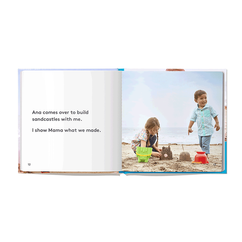 ‘A Day at the Beach’ Hardcover Book