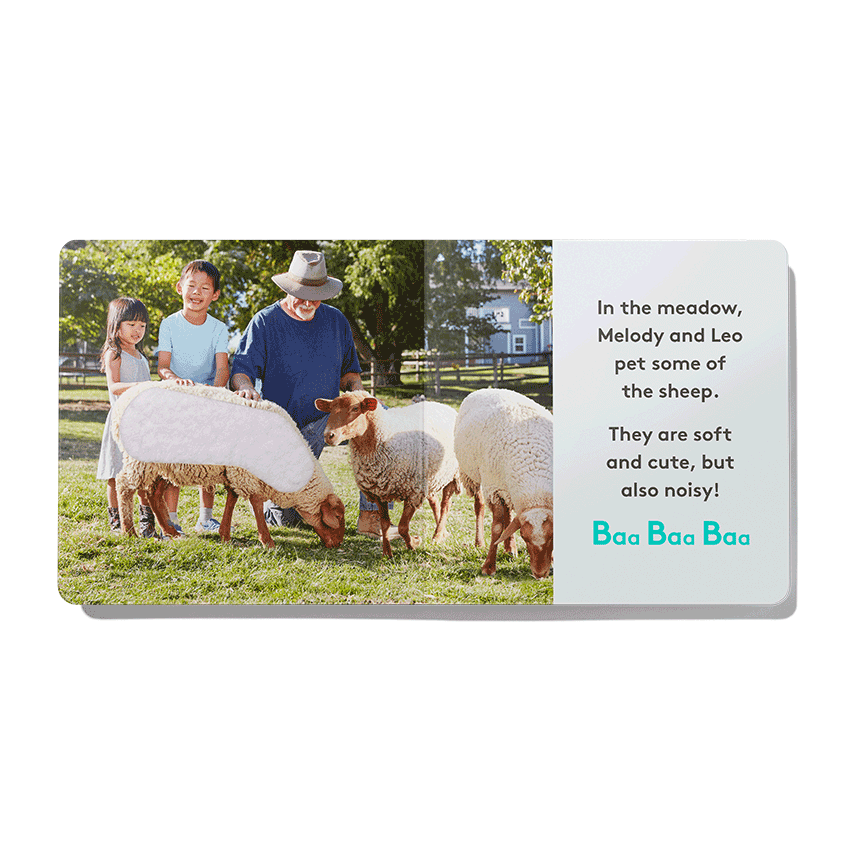 ‘Leo & Melody at the Farm’ Board Book