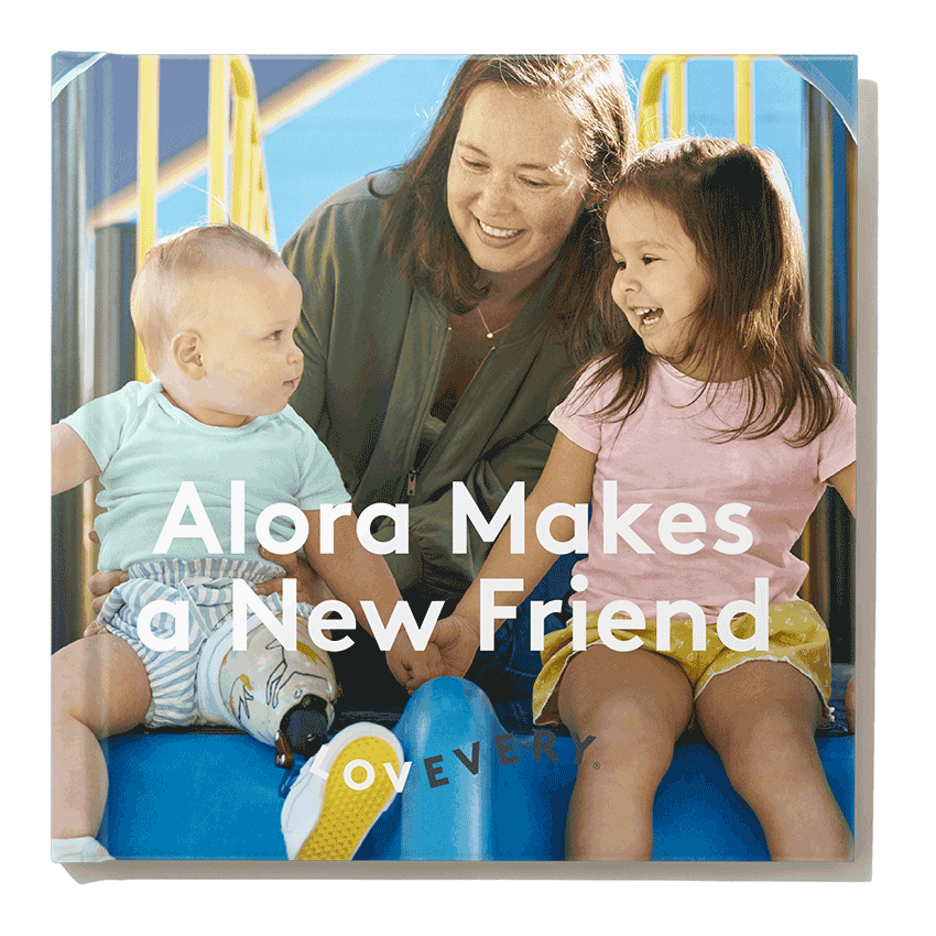 ‘Alora Makes a New Friend’ Hardcover Book